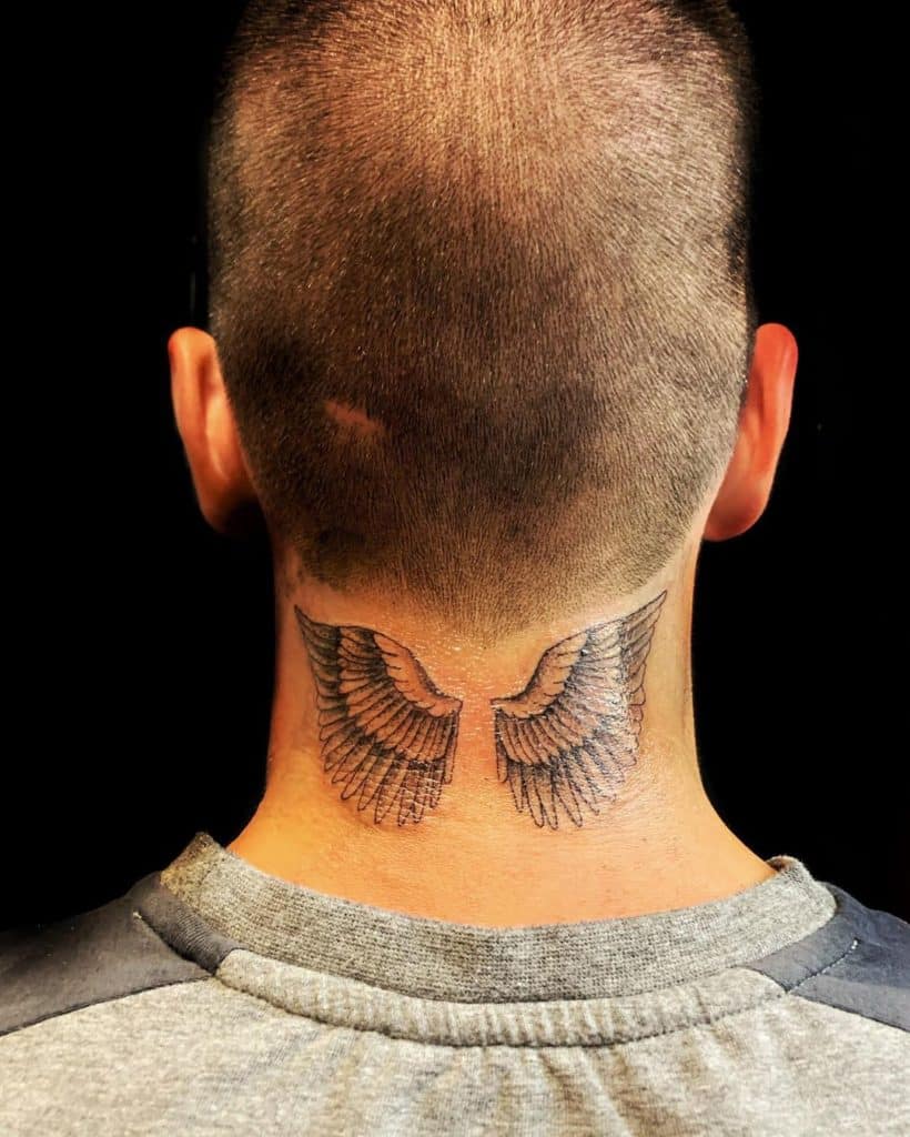 tatuajes alas ángel