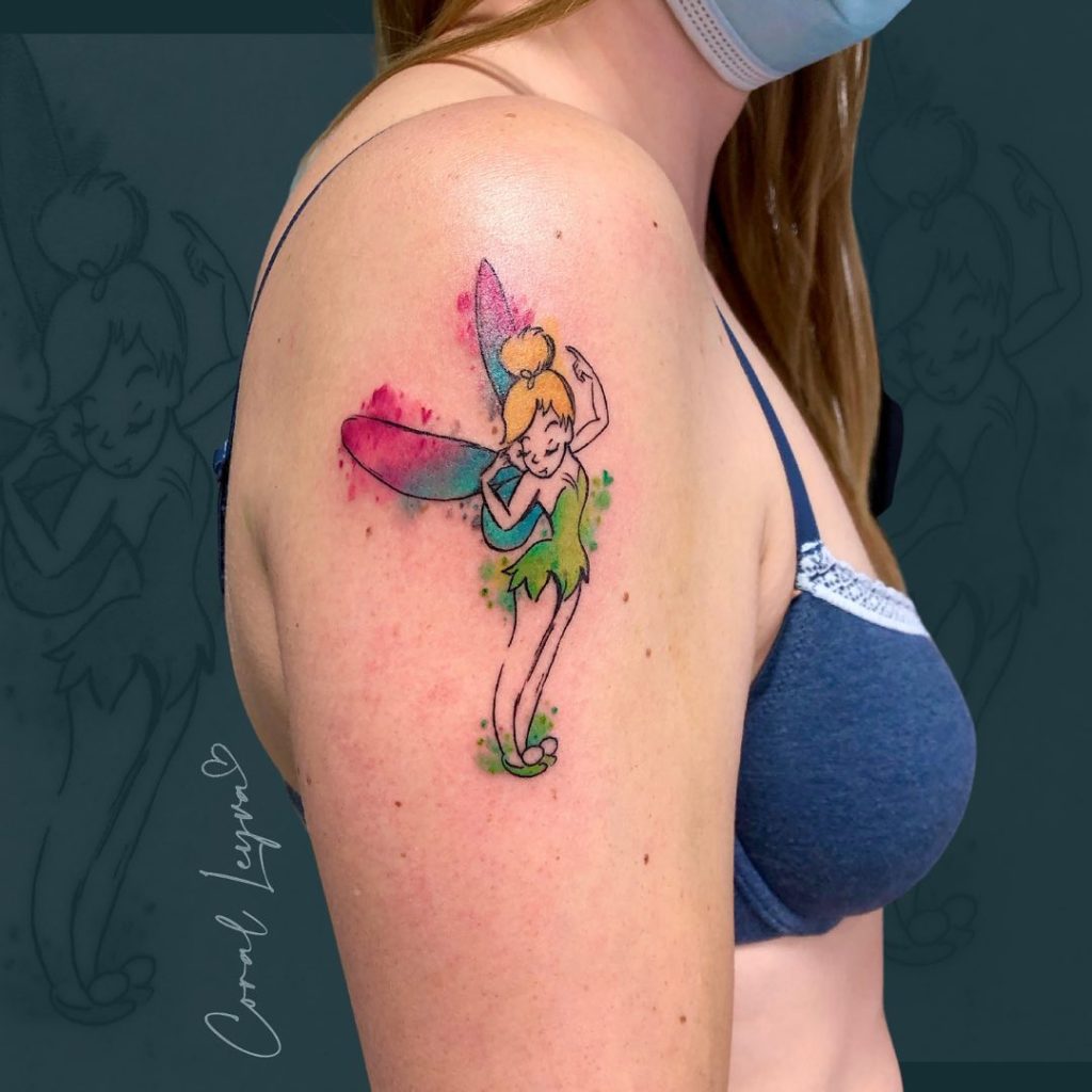 tatuajes disney campanilla